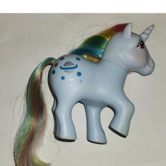 Vintage G1 Hasbro My Little Pony MOONSTONE Unicorn Rainbow pony - Picture 2 of 6